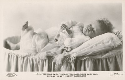 George Lascelles bébé (photo n/b) - English Photographer