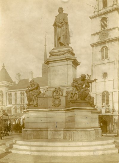 Statue de Gladstone sur le Strand - English Photographer