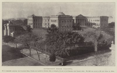 Maison du Gouvernement, Calcutta - English Photographer