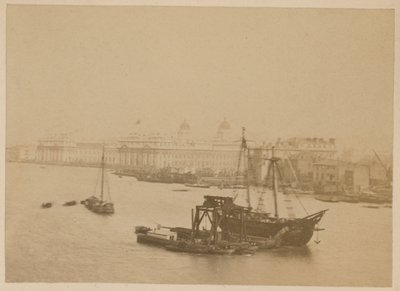 Hôpital de Greenwich, depuis la Tamise - English Photographer