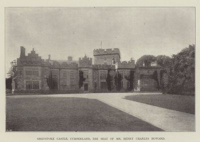 Château de Greystoke, Cumberland, résidence de M. Henry Charles Howard - English Photographer