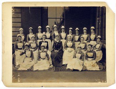 Portrait de groupe du personnel médical de l