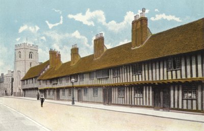 Chapelle de la Guilde, école de grammaire et maisons de charité, Stratford-on-Avon - English Photographer