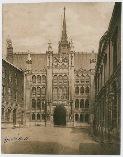 Guildhall, Londres. Photographie victorienne - English Photographer