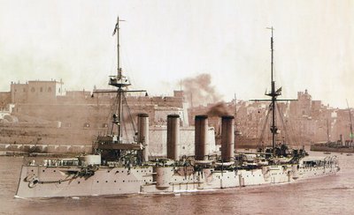 HMS Aboukir, 1902 - English Photographer