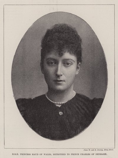 SAR la princesse Maud de Galles, fiancée au prince Charles de Danemark - English Photographer