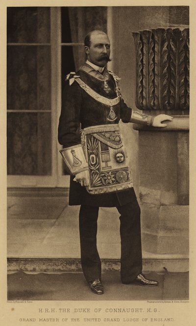 SAR le Duc de Connaught, KG, Grand Maître de la Grande Loge Unie d