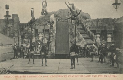 Le village de Ceylan de Hagenbeck et l