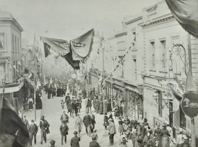 Hare Street : inauguration du ferry de Woolwich, 1889 - English Photographer