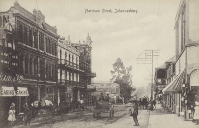 Rue Harrison, Johannesburg (photo n/b) - English Photographer