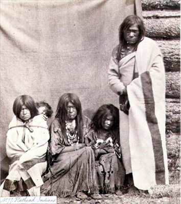 Indiens Hathead, photographiés par les ingénieurs royaux sur le quarante-neuvième parallèle - English Photographer