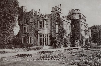 Château de Hawarden, domicile du politicien et Premier ministre anglais William Gladstone, Hawarden, Flintshire, Pays de Galles - English Photographer