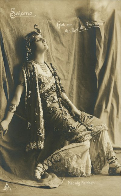 Hedwiga Reicher, actrice allemande - English Photographer