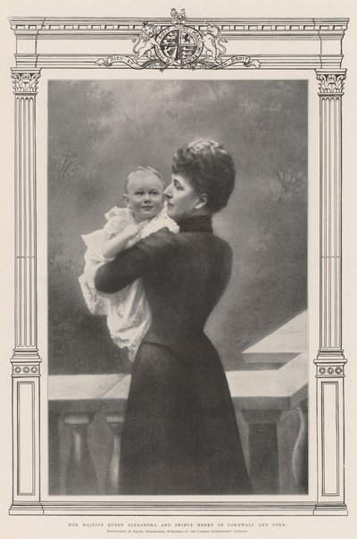 Sa Majesté la reine Alexandra et le prince Henri de Cornouailles et d