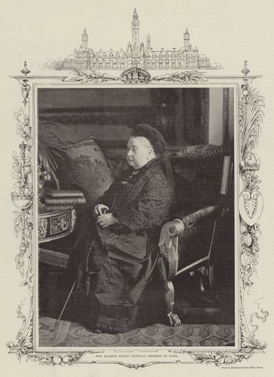 Sa Majesté la reine Victoria, impératrice des Indes - English Photographer