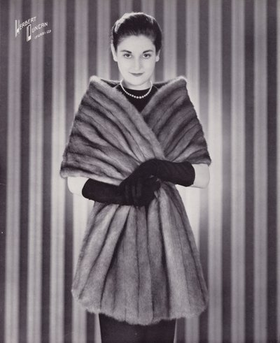Herbert Duncan Furs : Vison royal pastel - English Photographer