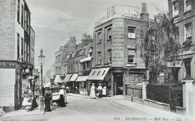 Hill Rise, Richmond: vue générale, 1895 - English Photographer