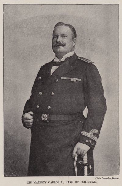 Sa Majesté Carlos I, roi du Portugal - English Photographer
