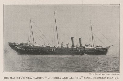 Le nouveau yacht de Sa Majesté, Victoria et Albert, mis en service le 23 juillet - English Photographer