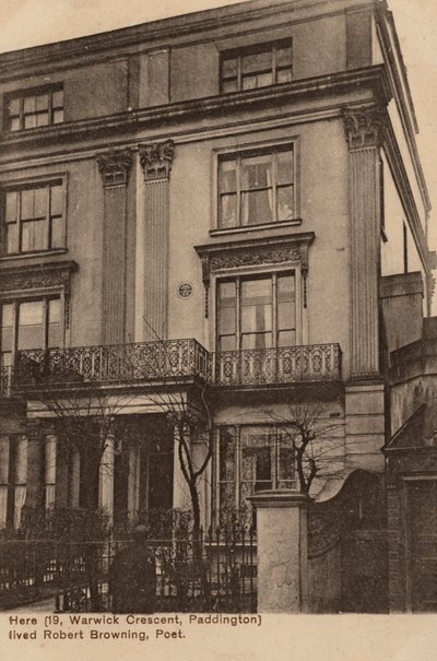 Maison du poète Robert Browning - English Photographer
