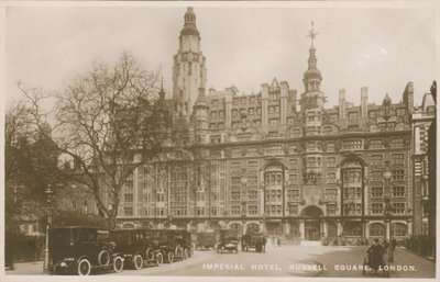 Hôtel Impérial, Russell Square, Londres - English Photographer