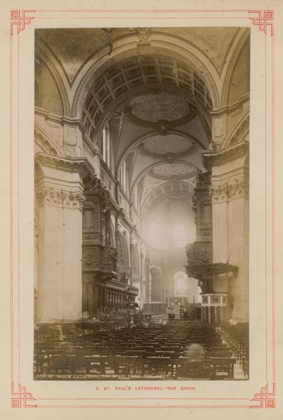Intérieur de la cathédrale Saint-Paul - English Photographer