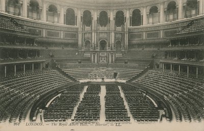 Intérieur du Royal Albert Hall, Londres - English Photographer