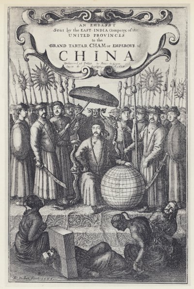 J Nieuhof, Une Ambassade envoyée par la Compagnie des Indes Orientales en Chine, Tr J Ogilby 1673 - English Photographer