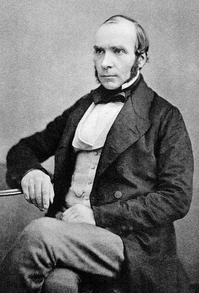 John Snow (1813-1858) médecin anglais connu pour ses travaux en épidémiologie, Autotype 1856, publié en 1887 (autotype) - English Photographer