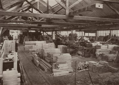 Usine de menuiserie, Burton-on-Trent : Vue de l