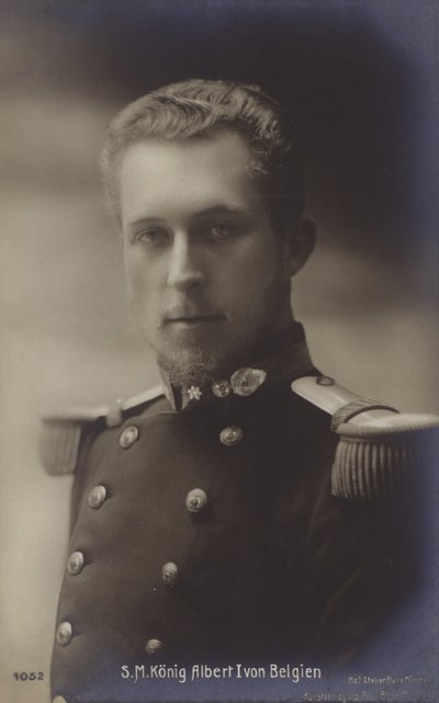 Roi Albert Ier de Belgique - English Photographer