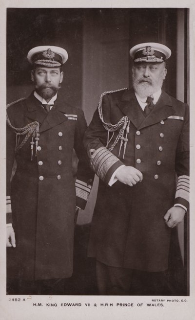Roi Édouard VII, Roi George V - English Photographer