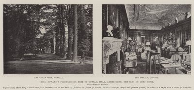 La prochaine visite du roi Édouard à Gopsall Hall, Atherstone, la résidence de Lord Howe - English Photographer