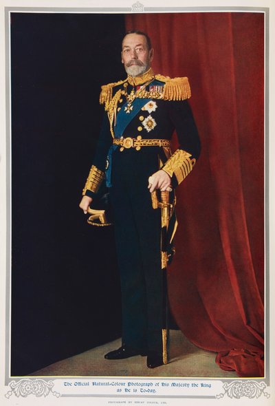 Le roi George V en 1935 - English Photographer