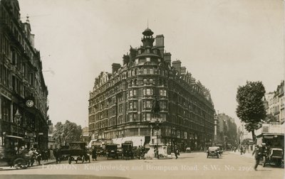 Knightsbridge et Brompton Road, S W, Londres - English Photographer