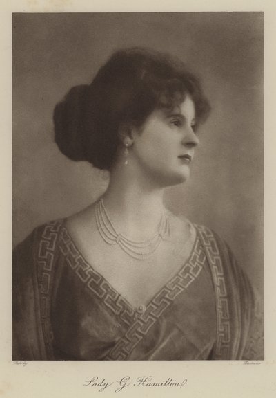 Lady G Hamilton (photo n/b) - English Photographer