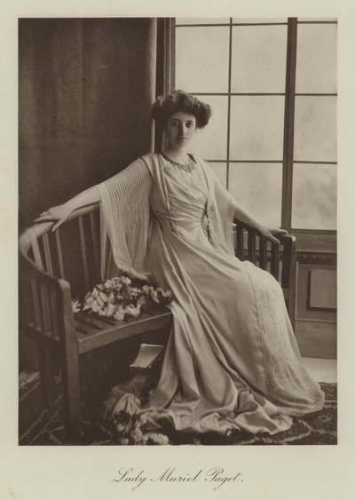 Lady Muriel Paget (photo n/b) - English Photographer