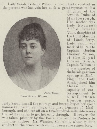 Lady Sarah Wilson - English Photographer