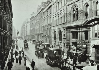 Leadenhall Street, City de Londres, 1895 - English Photographer