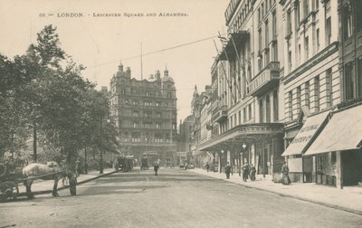 Leicester Square et Alhambra, Londres - English Photographer