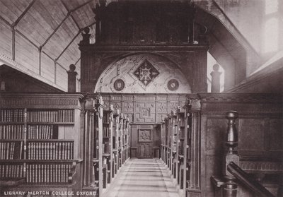 Bibliothèque de Merton College, Oxford - English Photographer