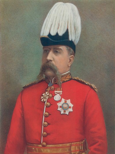 Lieutenant-général Sir F. Carrington. En service spécial en Afrique du Sud - English Photographer