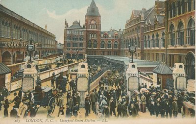 Gare de Liverpool Street, Londres - English Photographer