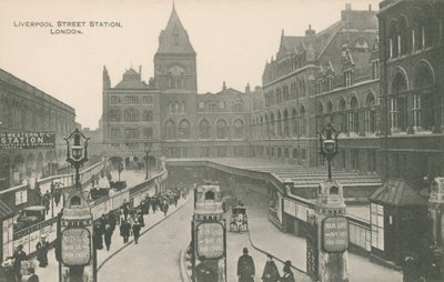 Gare de Liverpool Street, Londres - English Photographer