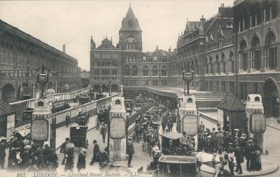 Gare de Liverpool Street, Londres - English Photographer