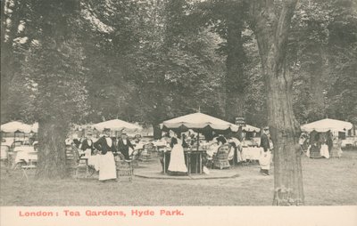 Londres, jardins de thé, Hyde Park - English Photographer