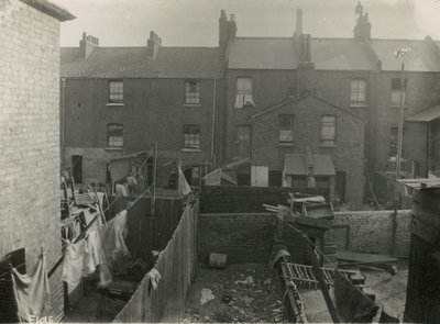 Londres, arrière des maisons - English Photographer