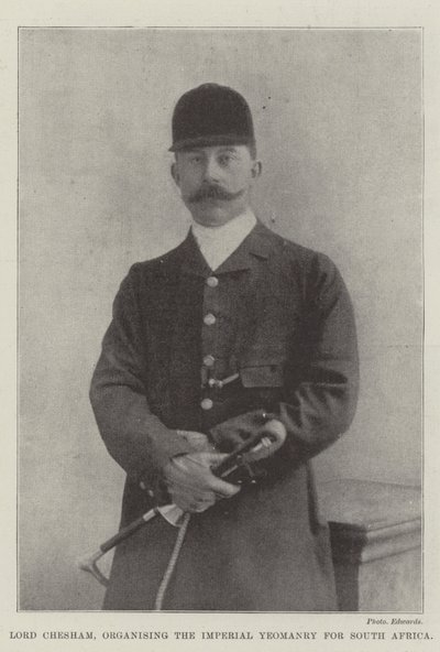 Lord Chesham, organisant la cavalerie impériale pour l