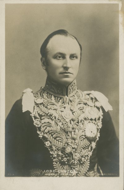Lord Curzon, vice-roi des Indes - English Photographer