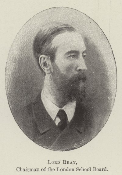 Lord Reay, président du conseil scolaire de Londres - English Photographer